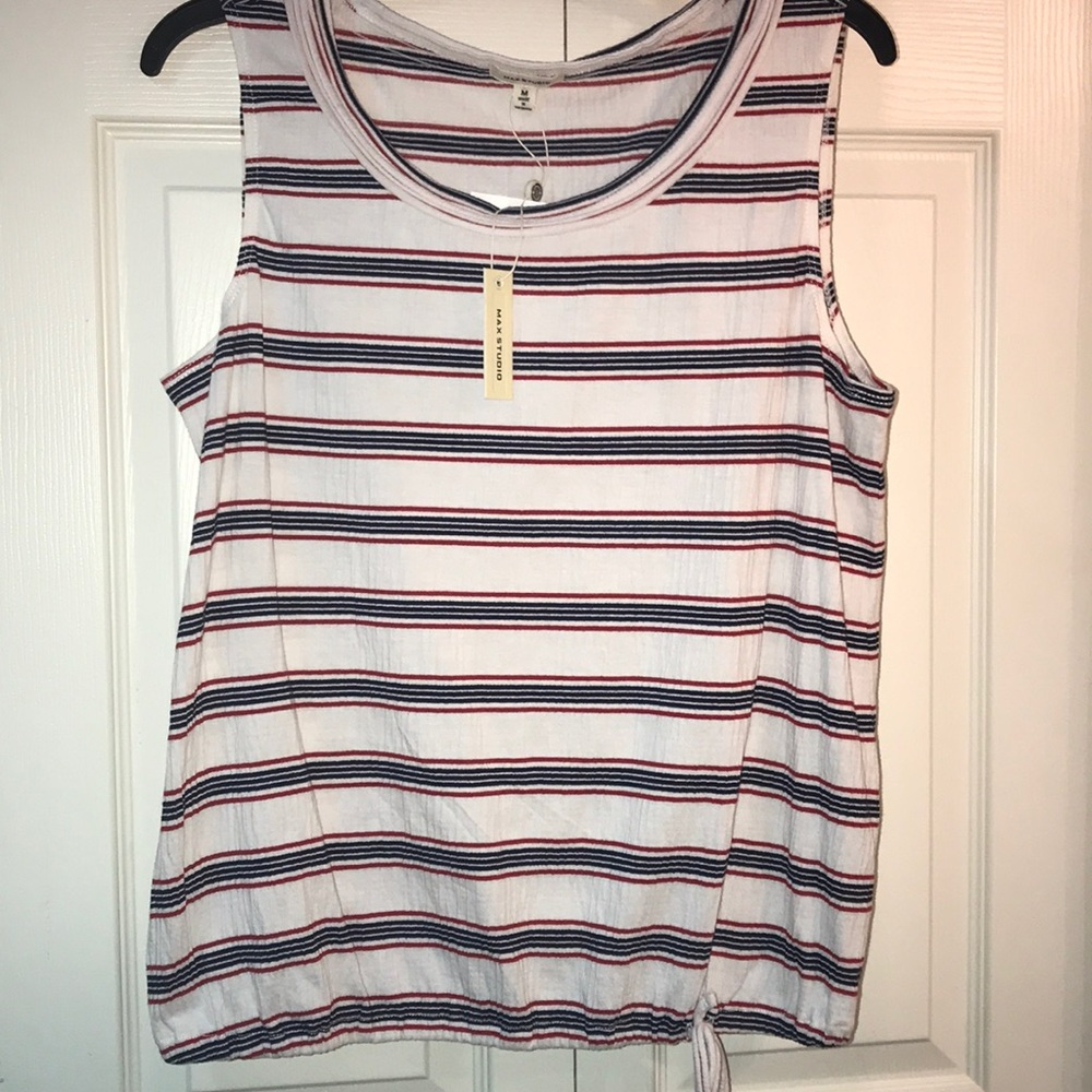 Red, White, & Blue sleeveless top